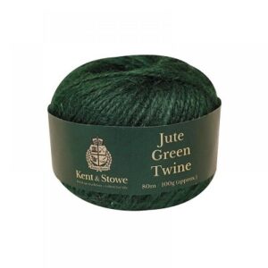 Jute Twine Green 80m 100g