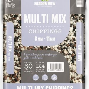Multi Mix  Decorative chippings 20 mm Large Bag
