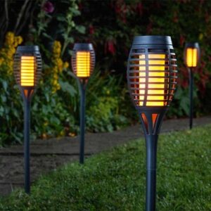 Party Flaming Torch Black light 5pc Carry Pack
