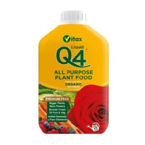 Vitax Q4 all Purpose plant food liquid 1lt