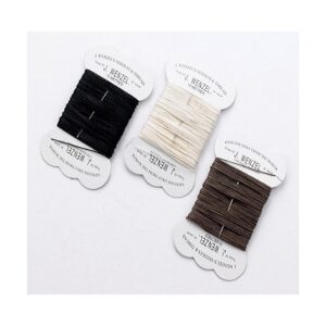 Lincoln Plaiting Thread Black 15 M