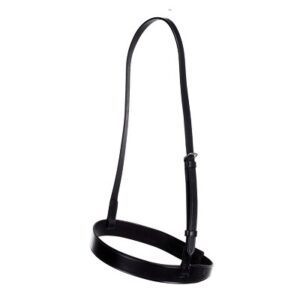 x Hy Plain Nose Band  Black Full