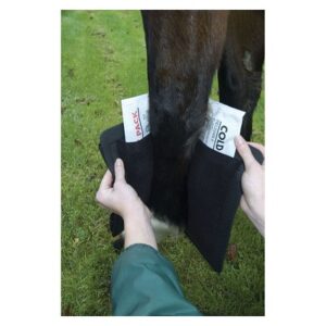 Kitt Horse Boots Therapy Wrap Black One Size
