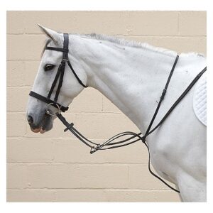 Hy Running Martingale Black Cob