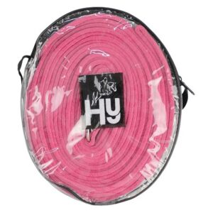 Hy Soft Webbing Lunge Line Navy / Pink