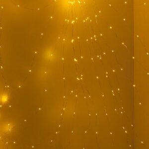 Stargazer Silver Wire Lights w/720 Warm White Mini LEDs