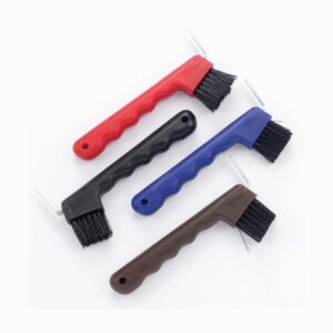 Lincoln Hoof Pick with Brush Brown