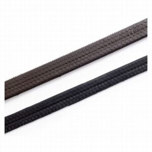 Hy Rubber Grip Reins Black Full