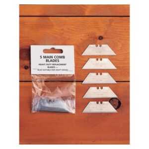 x Main Comb Blades Replacements 5 Pack