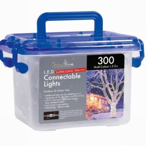 Tub of 300 Connectable Lights Multi colour LEDS