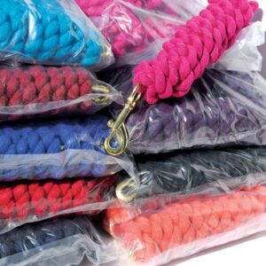 x Cotton Lead Rope Tangerine