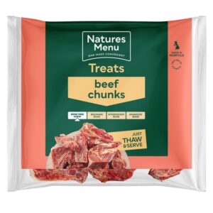 Natures Menu Bone Free Treats Beef Chunks 1kg