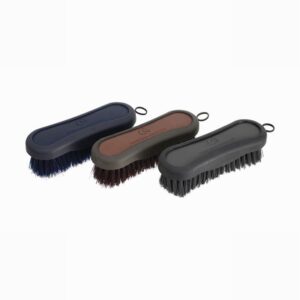 Coldstream Faux Leather Face Brush Brown/ Black