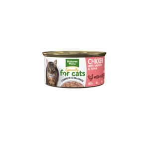 Natures Menu for Cat Chicken with Salmon & Tuna Can 85g