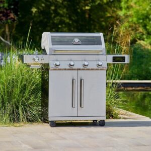 Grillstream Gourmet 4 Burner Hybrid BBQ With Steak Shelf