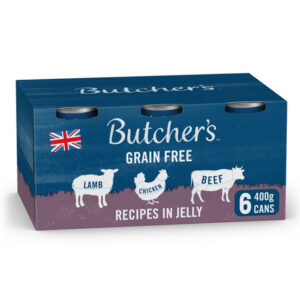 Butchers Recipes in Jelly 400g (6 cans)