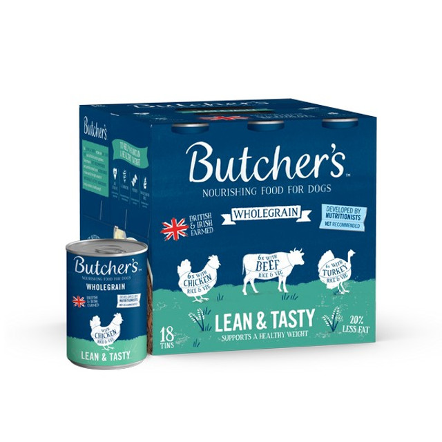 Butchers Lean & Tasty 390g (18 cans)